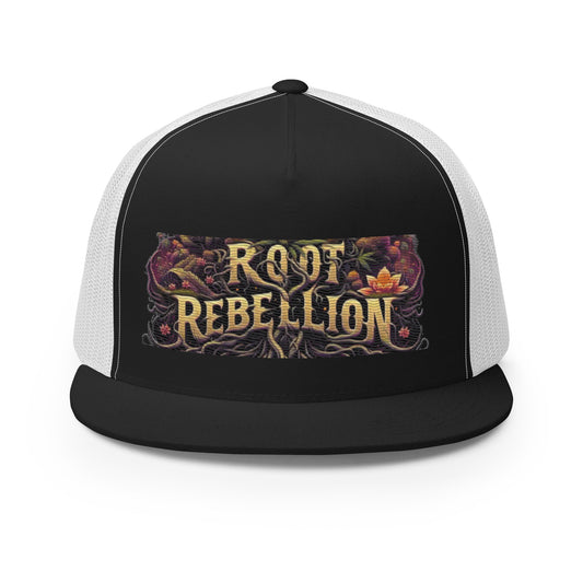 Root Rebellion Embroidered Trucker Cap