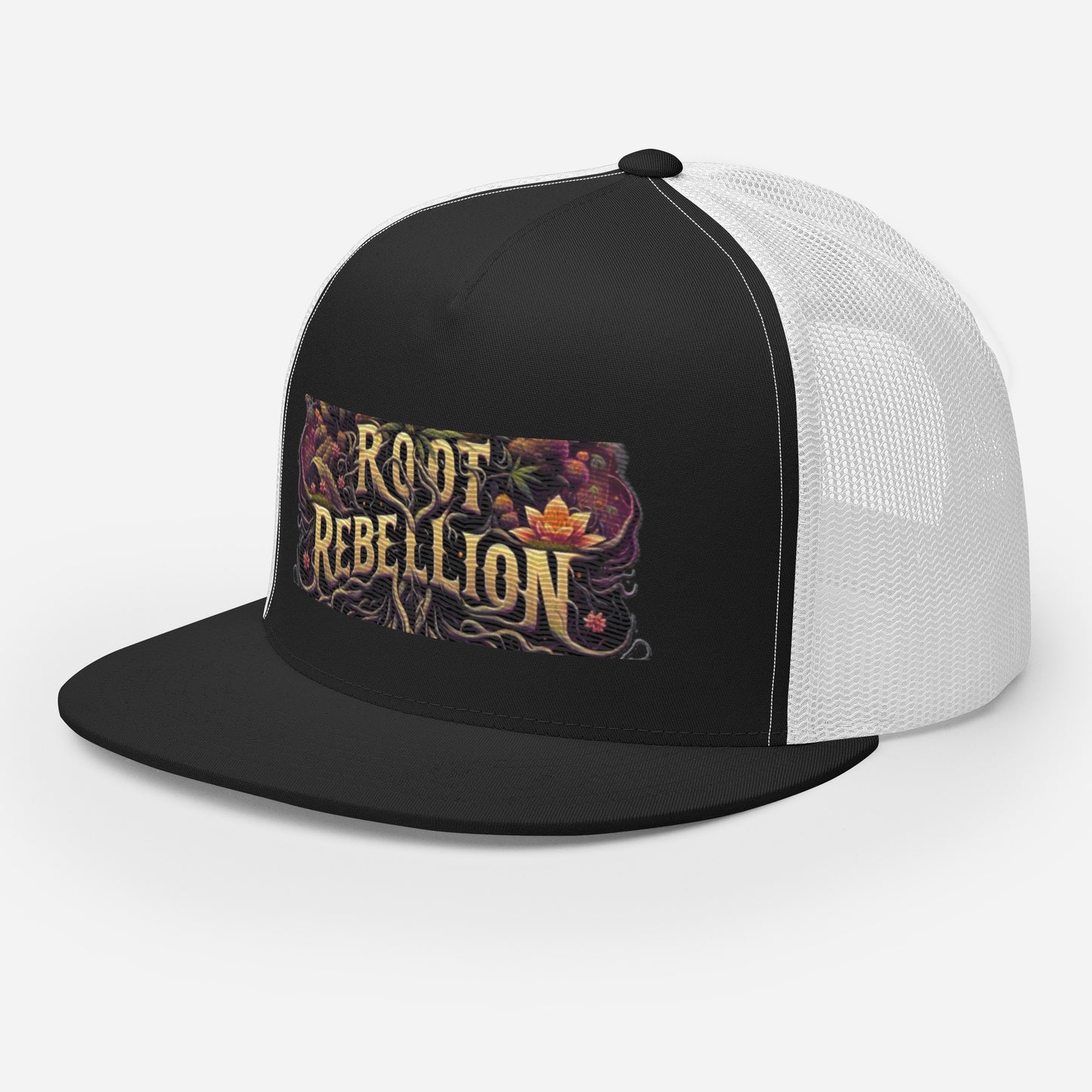 Root Rebellion Embroidered Trucker Cap