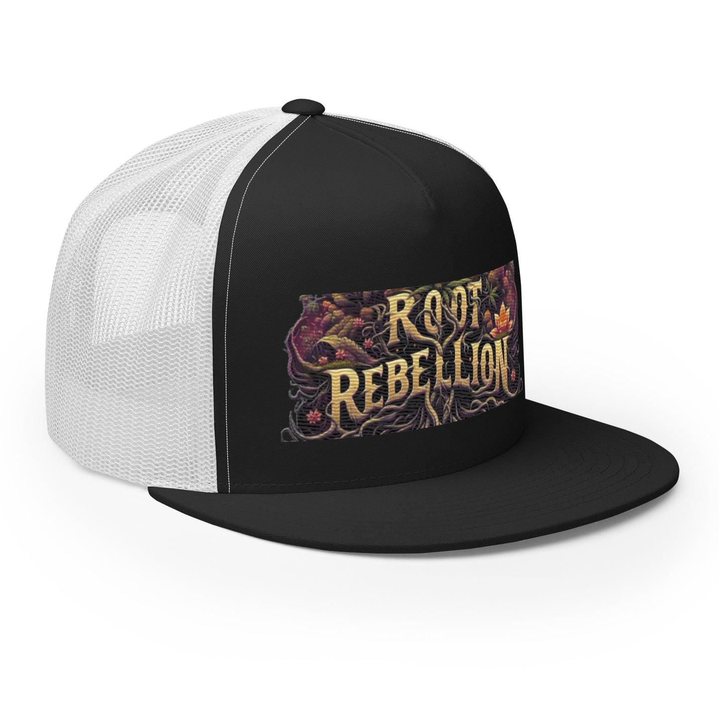 Root Rebellion Embroidered Trucker Cap