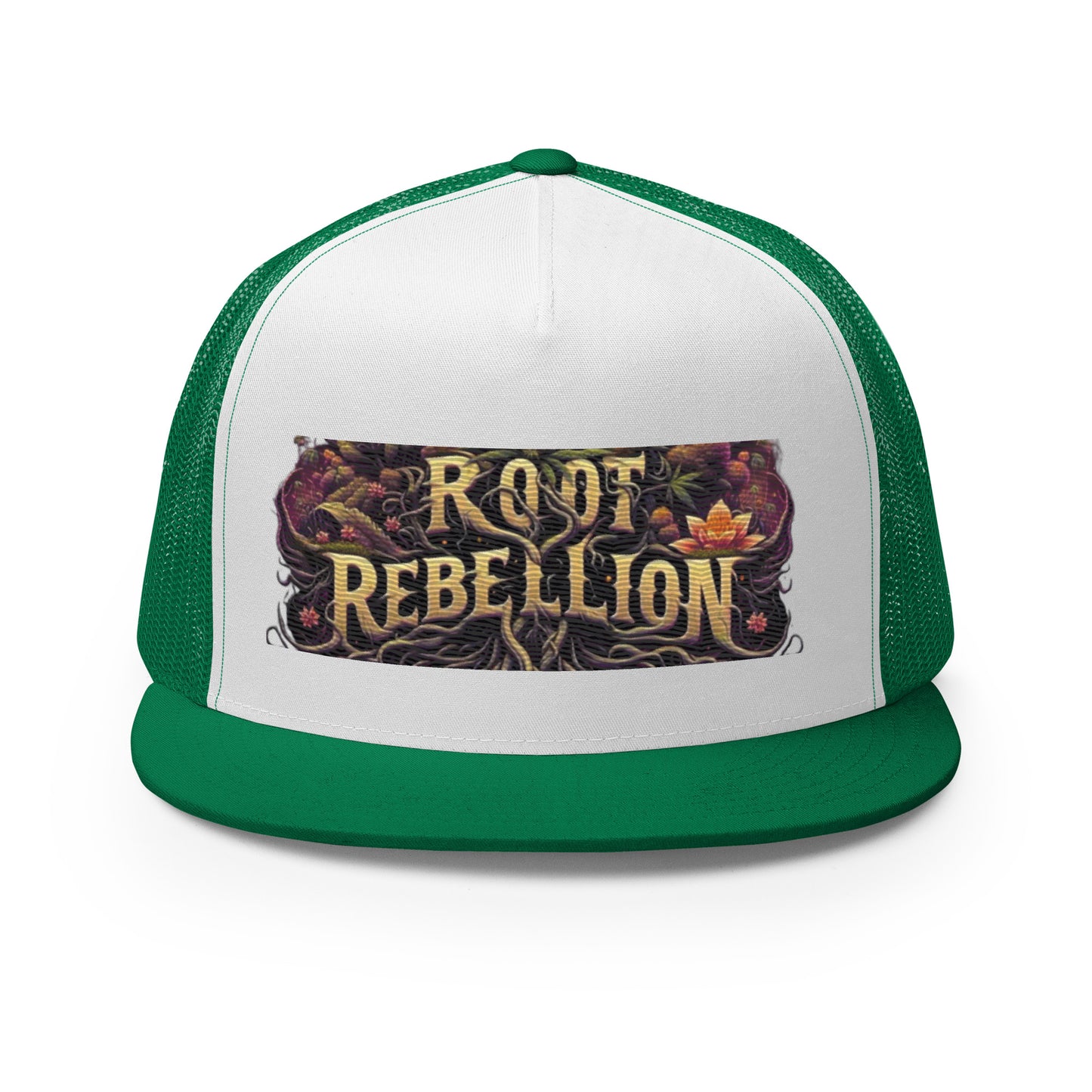 Root Rebellion Embroidered Trucker Cap