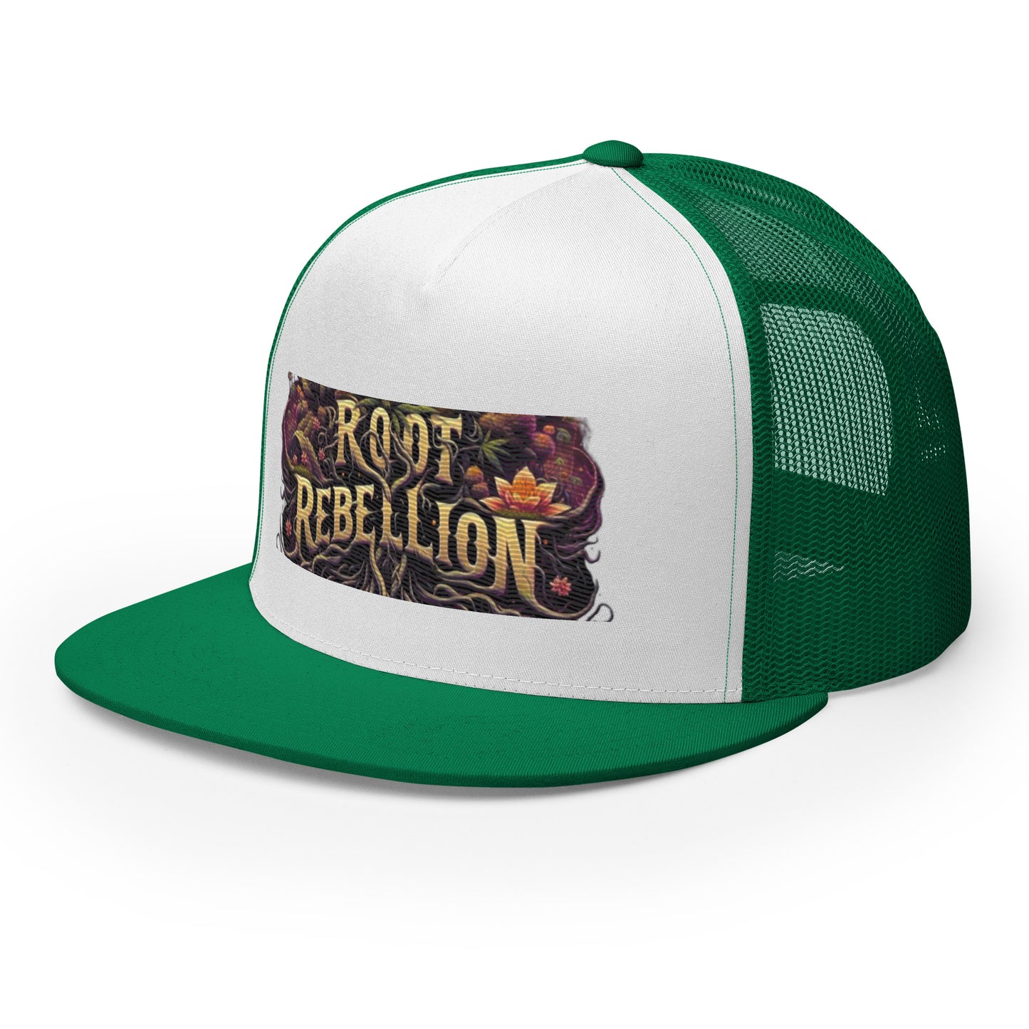 Root Rebellion Embroidered Trucker Cap