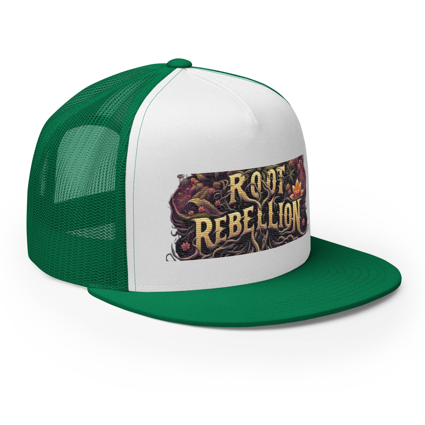 Root Rebellion Embroidered Trucker Cap