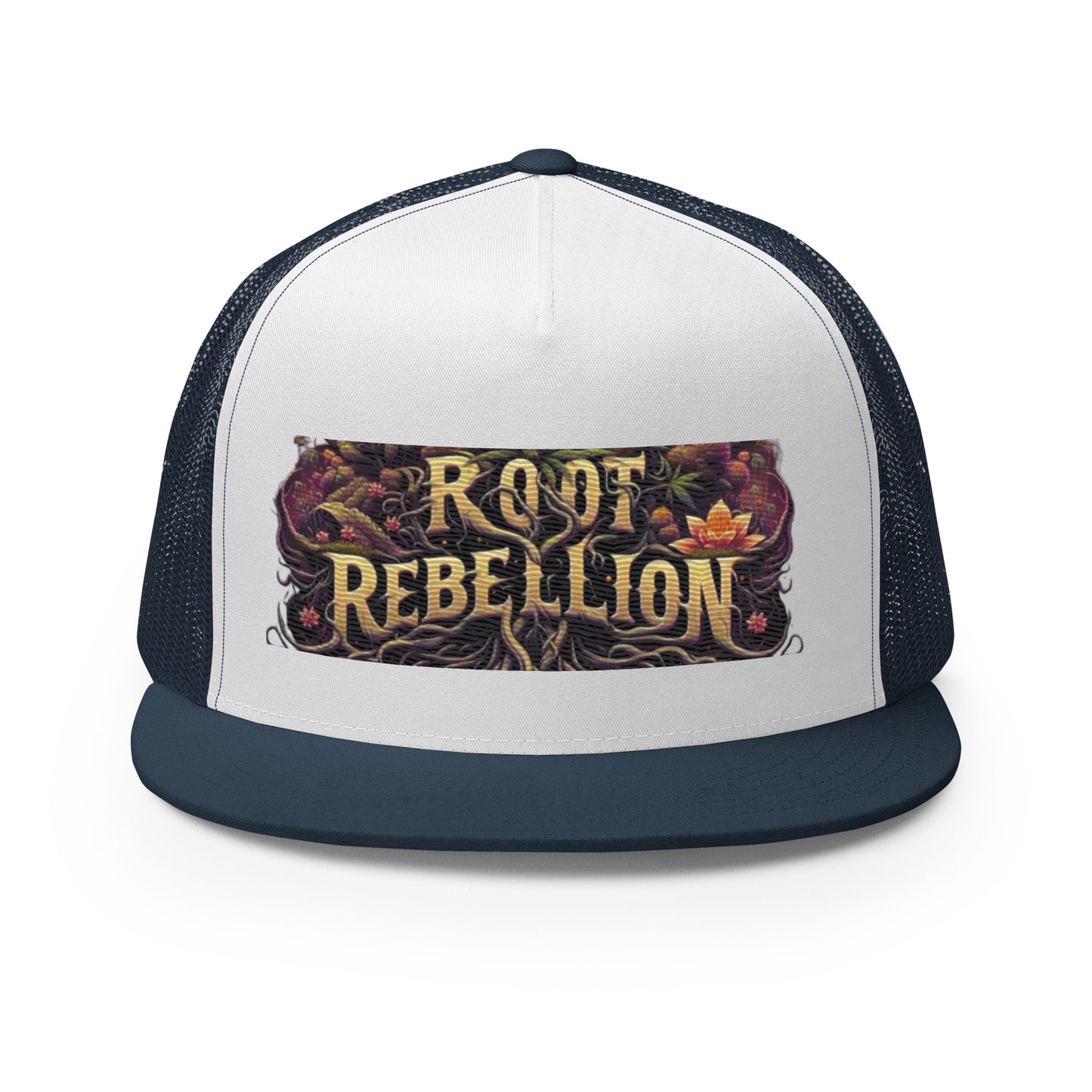 Root Rebellion Embroidered Trucker Cap