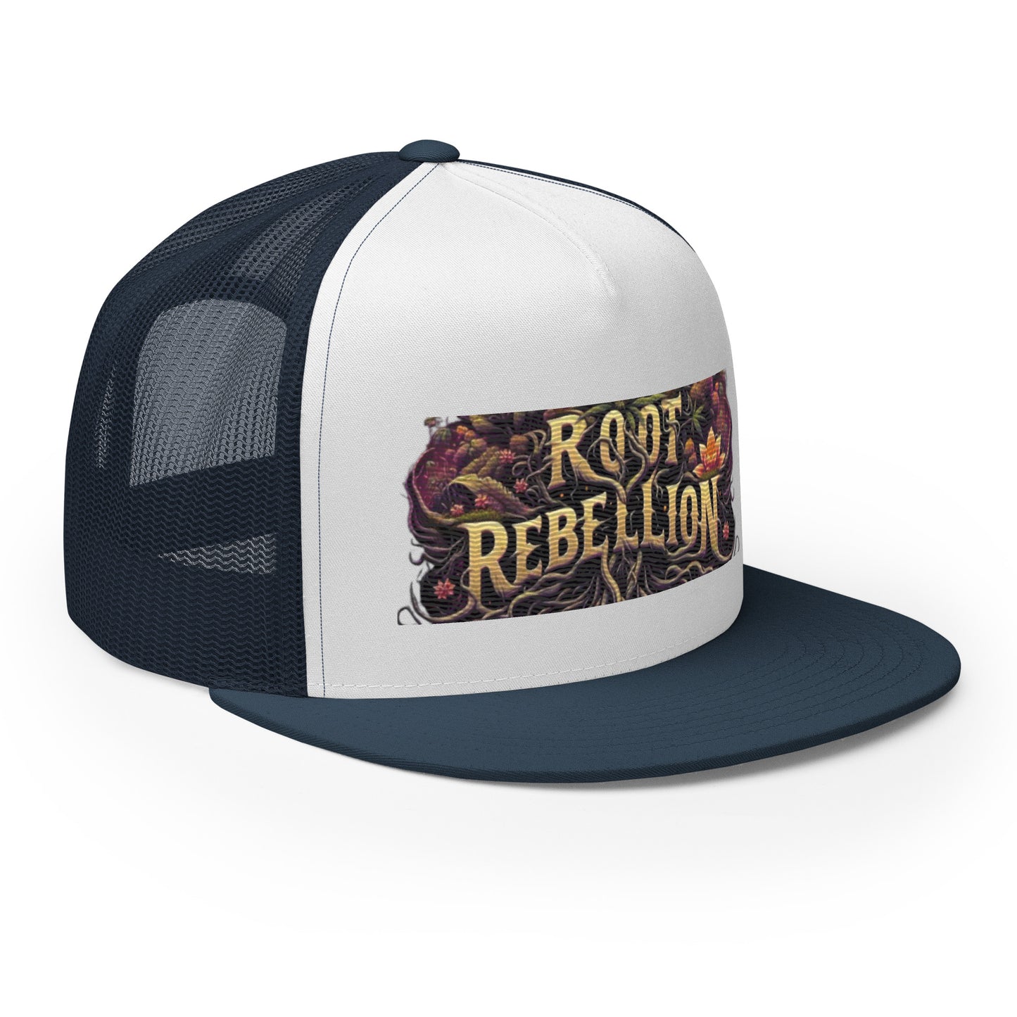 Root Rebellion Embroidered Trucker Cap