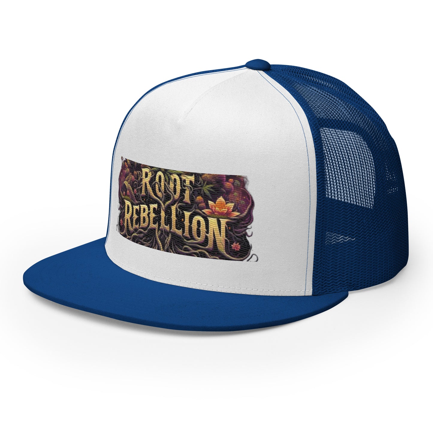 Root Rebellion Embroidered Trucker Cap