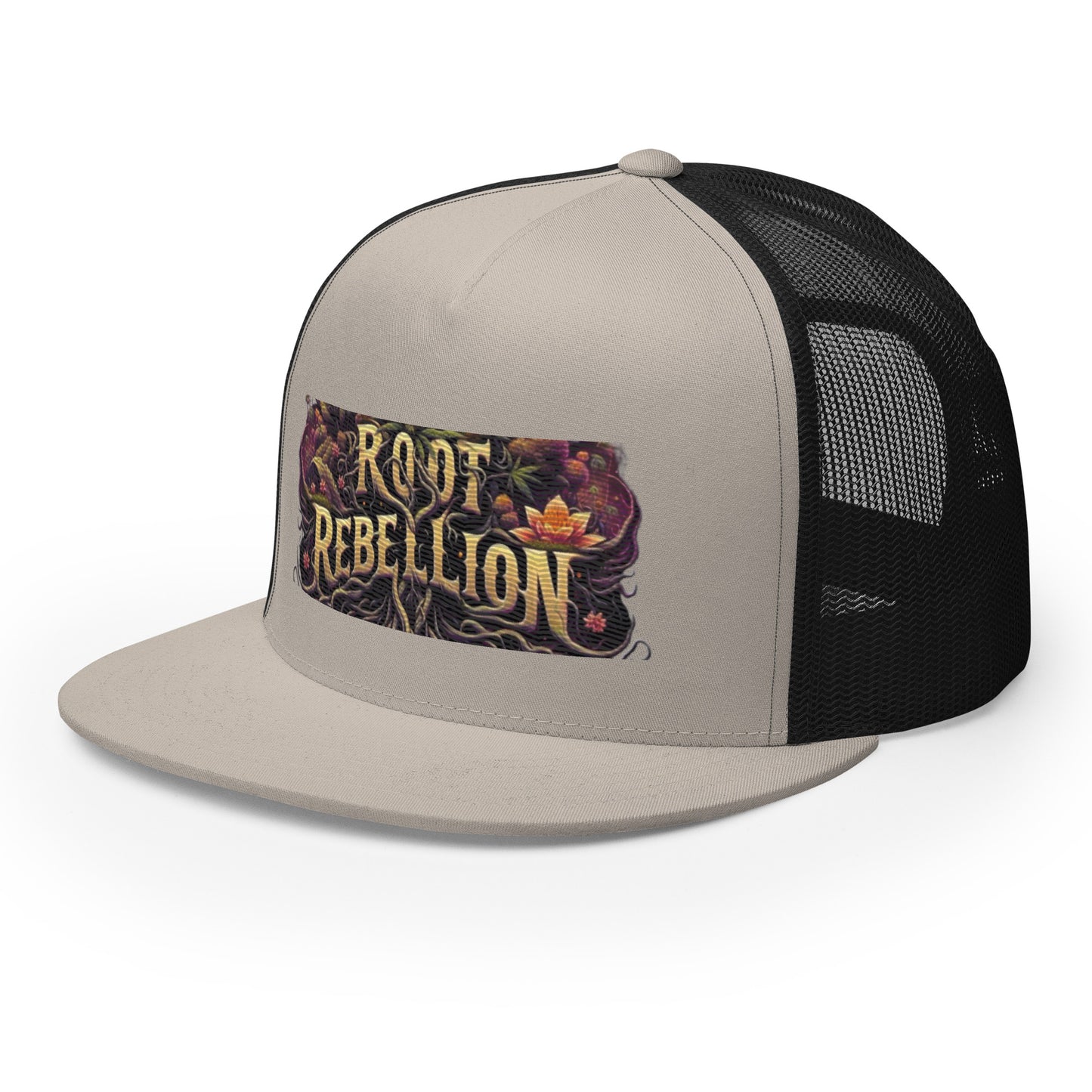 Root Rebellion Embroidered Trucker Cap