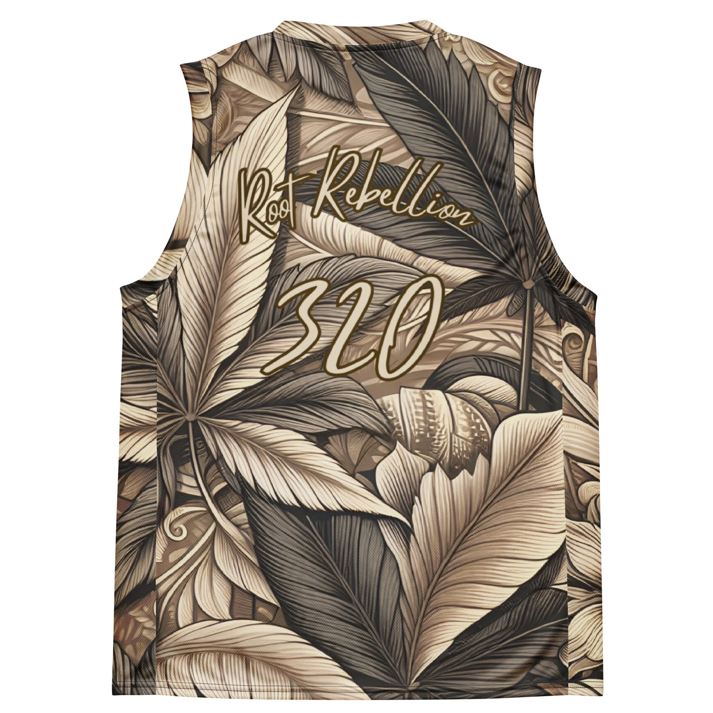 Root Rebellion basketball jersey