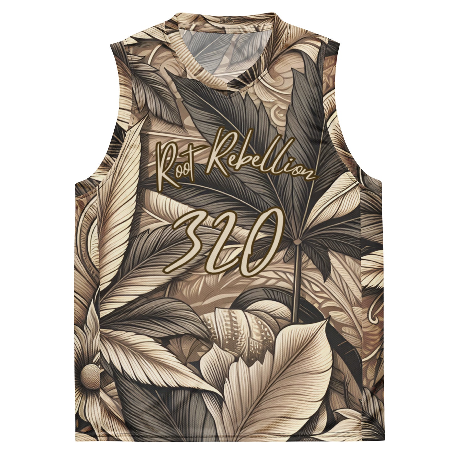 Root Rebellion basketball jersey