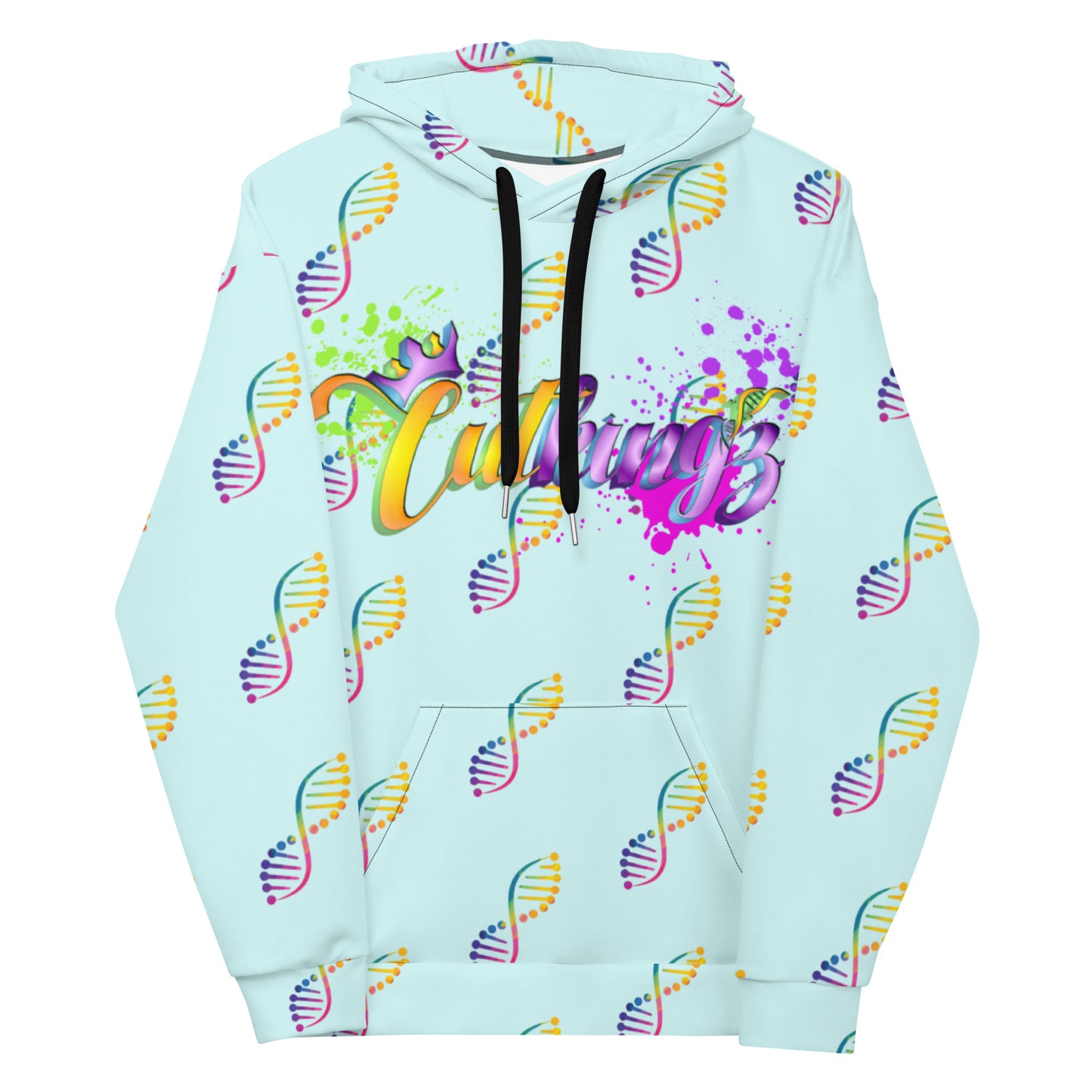 Cutkingz Genetics Aqua Unisex Hoodie