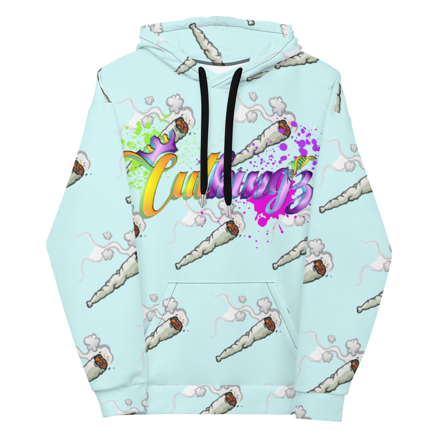 CutKingz Spliff AquaUnisex Hoodie