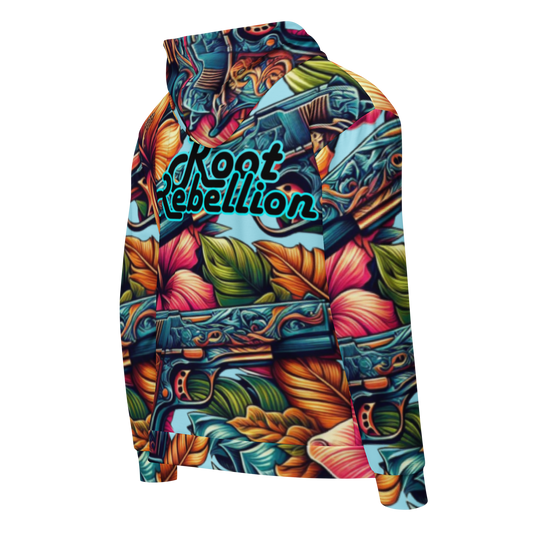 Root Rebellion zip hoodie