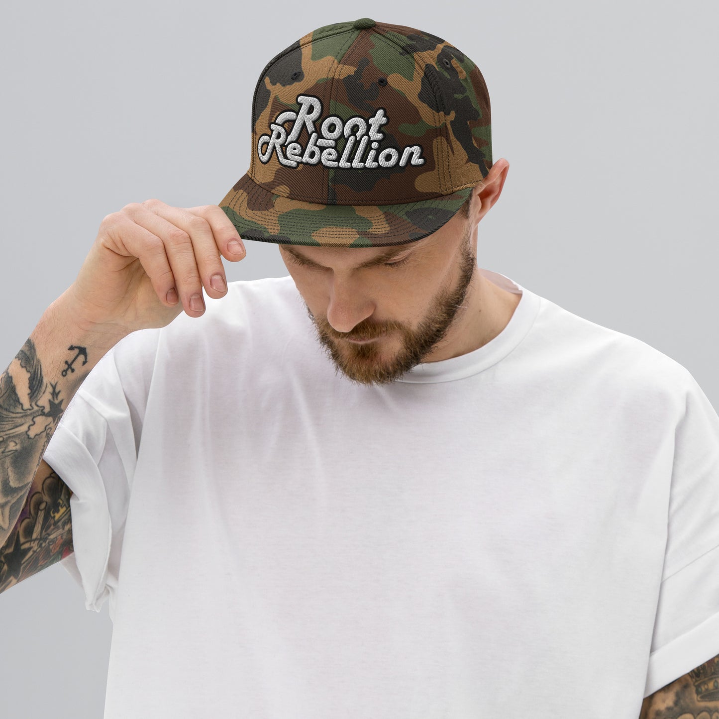 Root Rebellion Snapback Hat